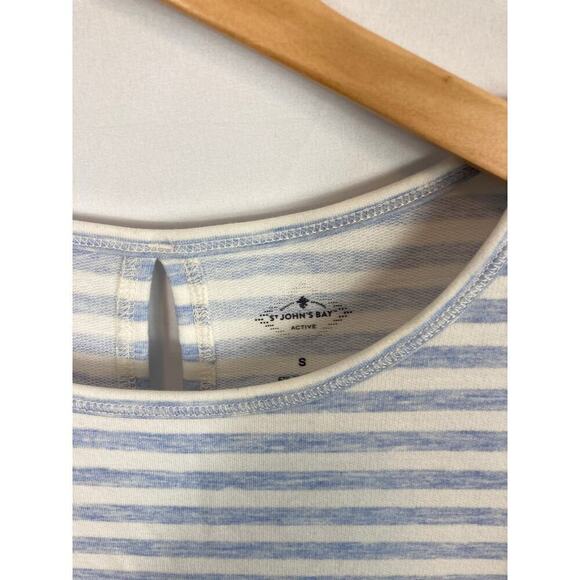 NWT St Johns Bay Striped Active Dress Size Small - Picture 3 of 6